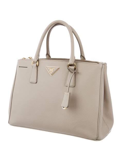 prada saffiano greca medium double zip galleria tote bag|prada galleria saffiano bag.